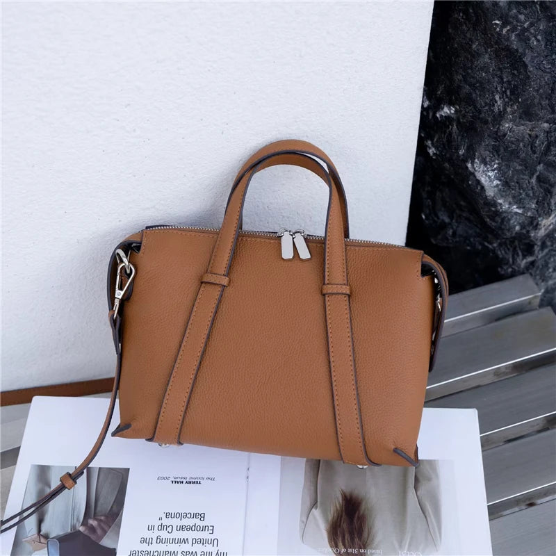 Bolsa de Couro Clarina