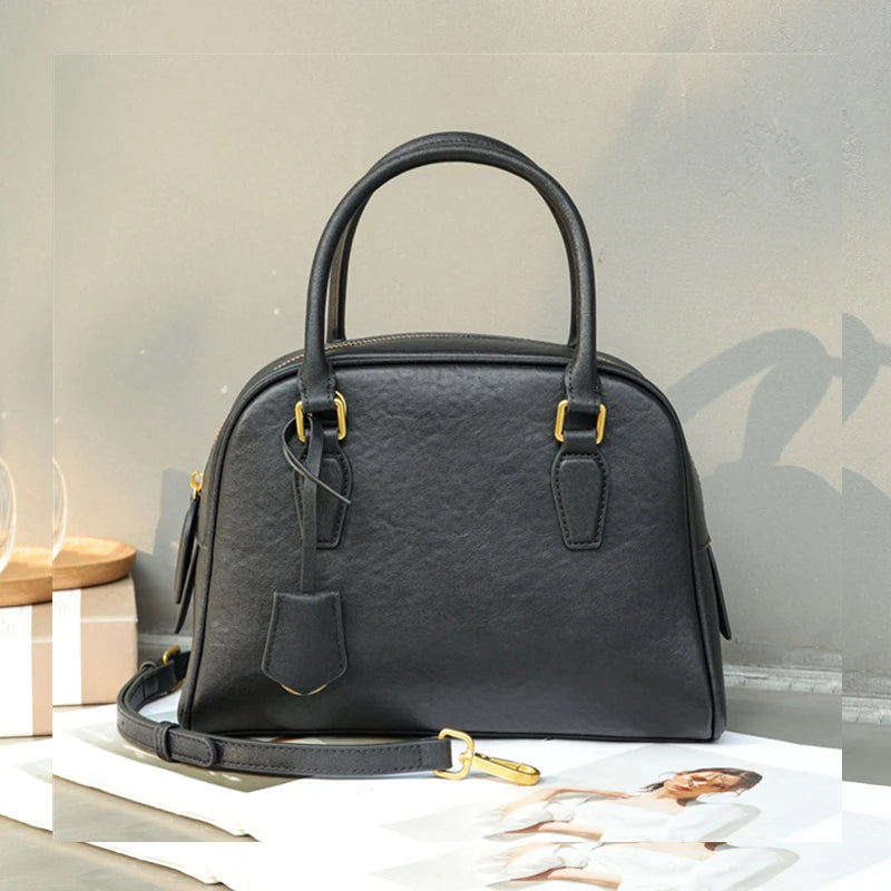 Bolsa de Couro Vintage Lux