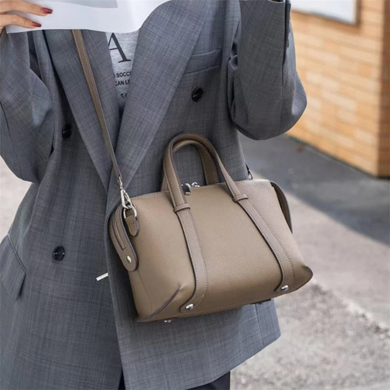 Bolsa de Couro Clarina