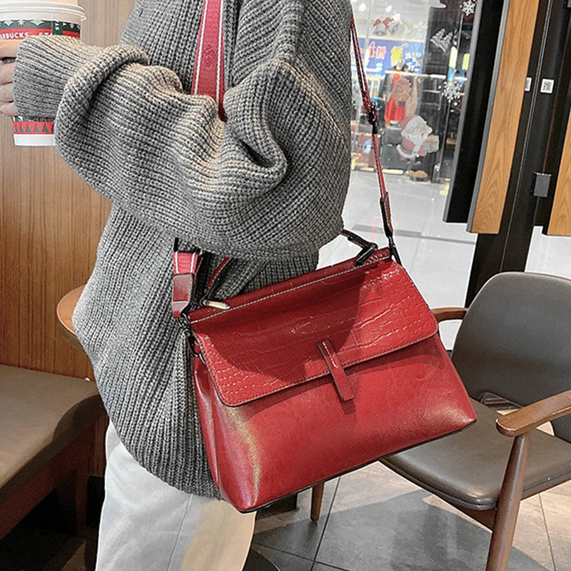 Bolsa de Couro Óleo Vintage