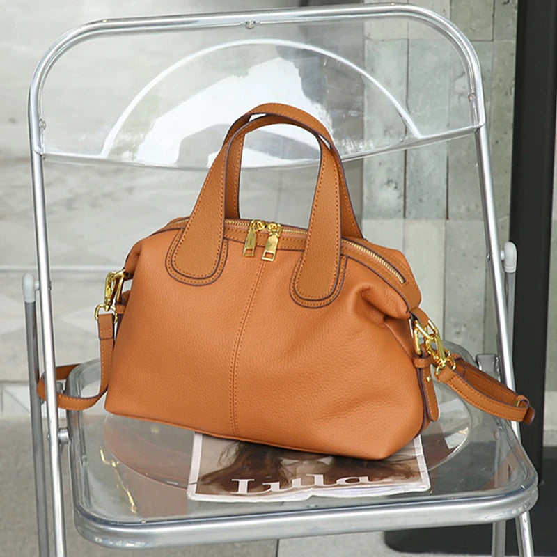 Bolsa de Couro Pillow