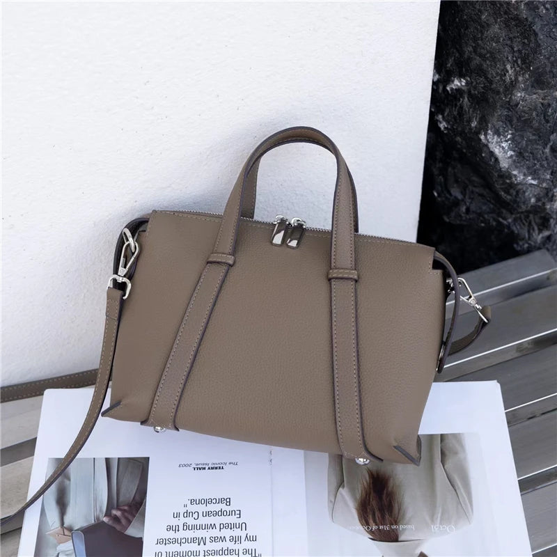 Bolsa de Couro Clarina