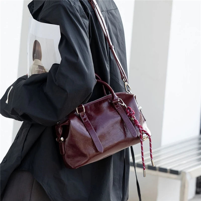 Bolsa de Couro Olivra