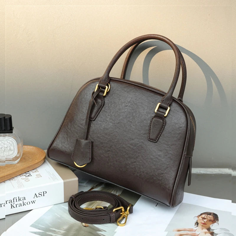 Bolsa de Couro Vintage Lux