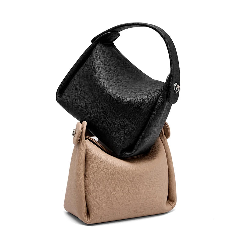Bolsa de Couro Bucket