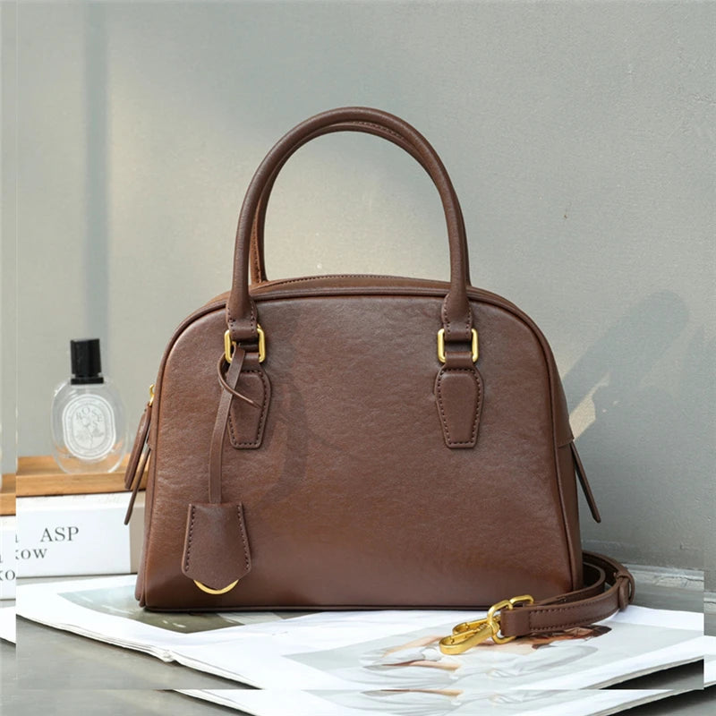 Bolsa de Couro Vintage Lux