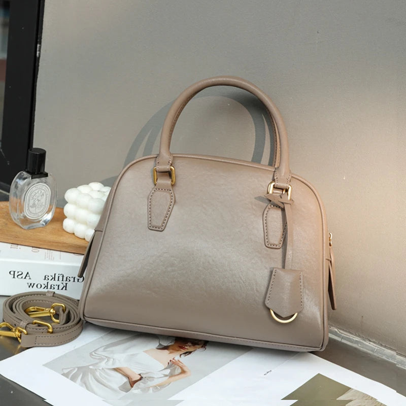 Bolsa de Couro Vintage Lux