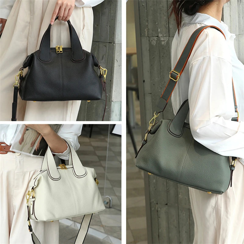 Bolsa de Couro Pillow