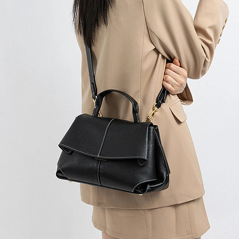 Bolsa de Couro Flap