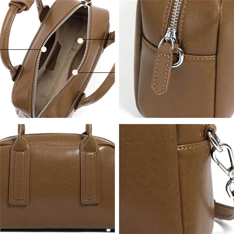 Bolsa de Couro Clariva Bowling