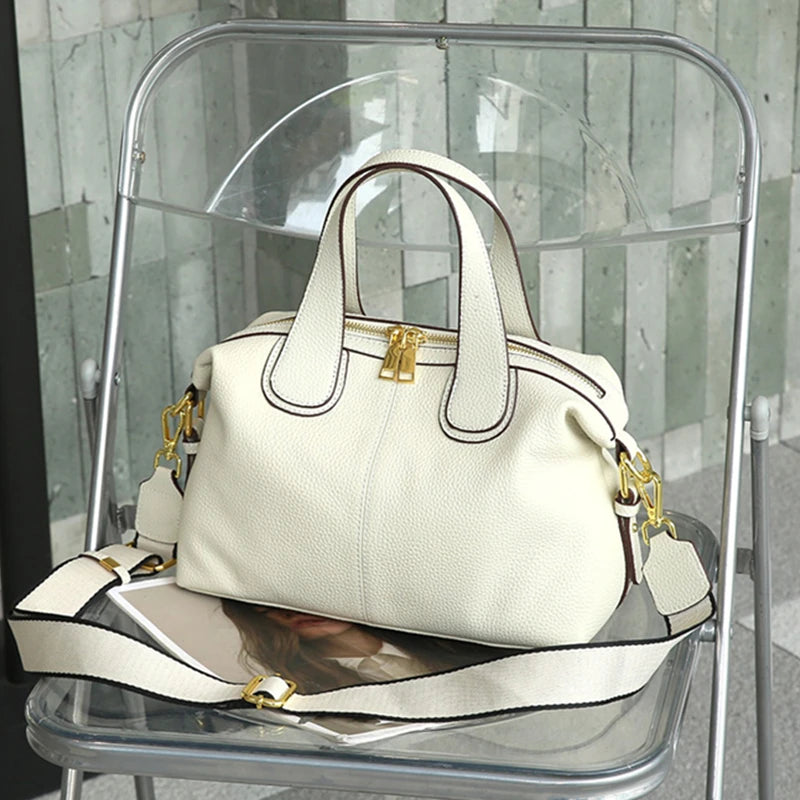 Bolsa de Couro Pillow