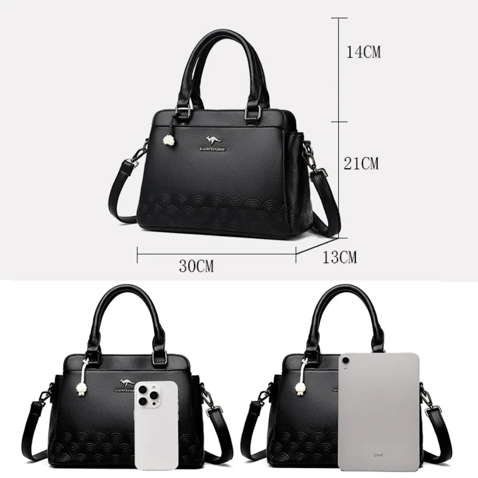 Bolsa de Couro Feminina Lais