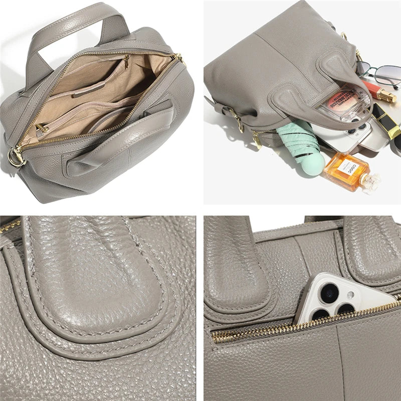Bolsa de Couro Boston Lux