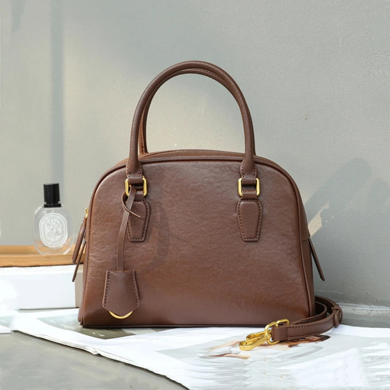 Bolsa de Couro Vintage Lux