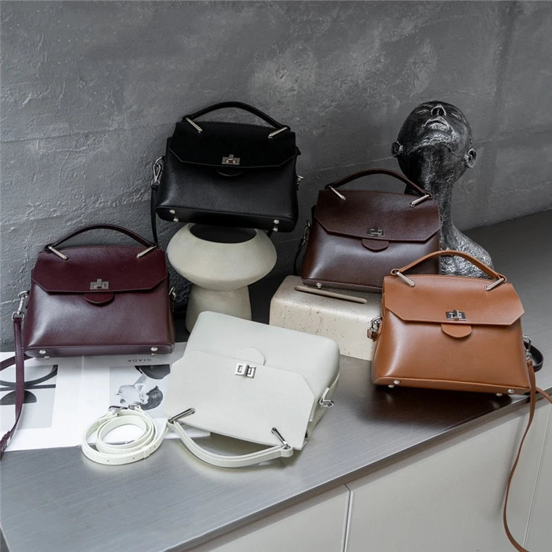 Bolsa de Couro Vértice