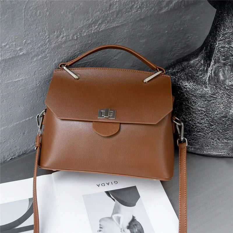 Bolsa de Couro Vértice