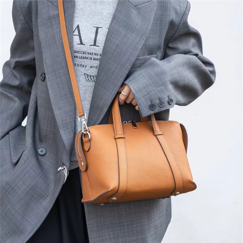 Bolsa de Couro Clarina