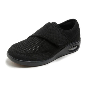 Unisex Walking Shoes Men Diabetic Shoes Elderly Casual Solid Color Flat Shoes Women Soft Comfortable Sneakers Plus Size