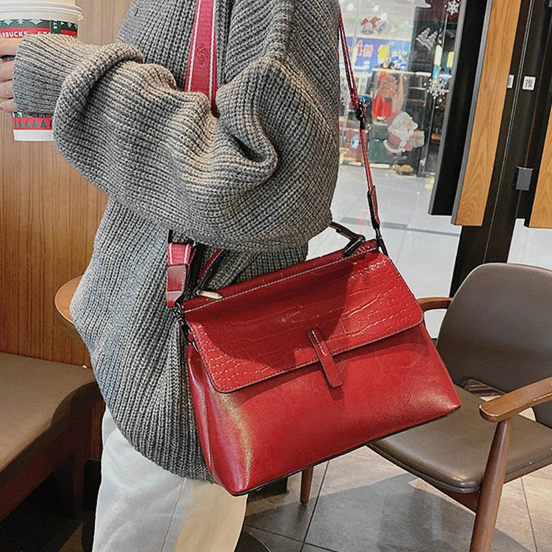 Bolsa de Couro Óleo Vintage