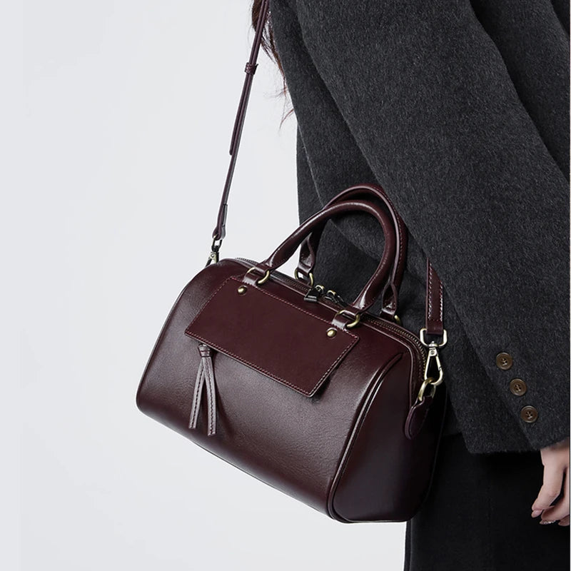 Bolsa de Couro Bellora Office