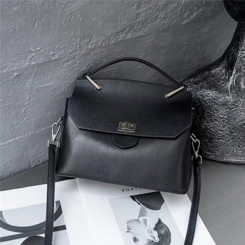 Bolsa de Couro Vértice