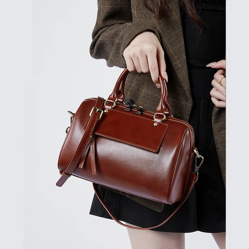 Bolsa de Couro Bellora Office