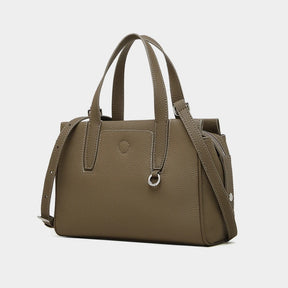 Bolsa de Couro  Satchel Lux