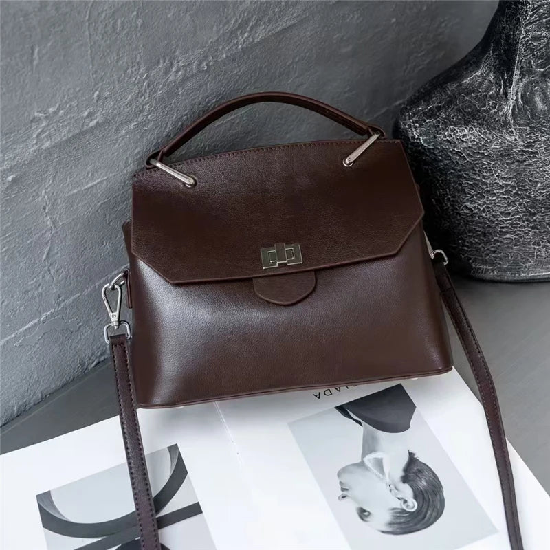 Bolsa de Couro Vértice