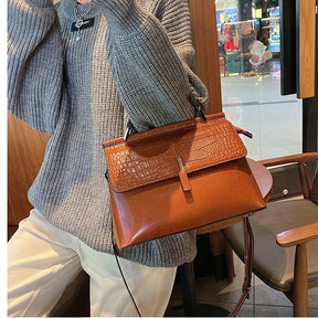 Bolsa de Couro Óleo Vintage