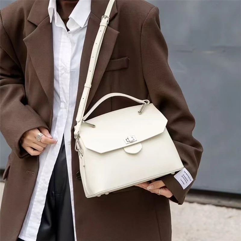 Bolsa de Couro Vértice