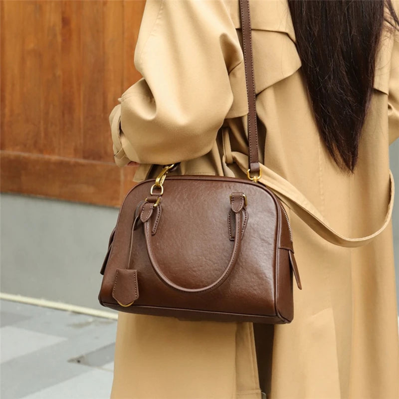 Bolsa de Couro Vintage Lux