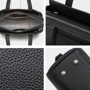 Bolsa de Couro  Satchel Lux